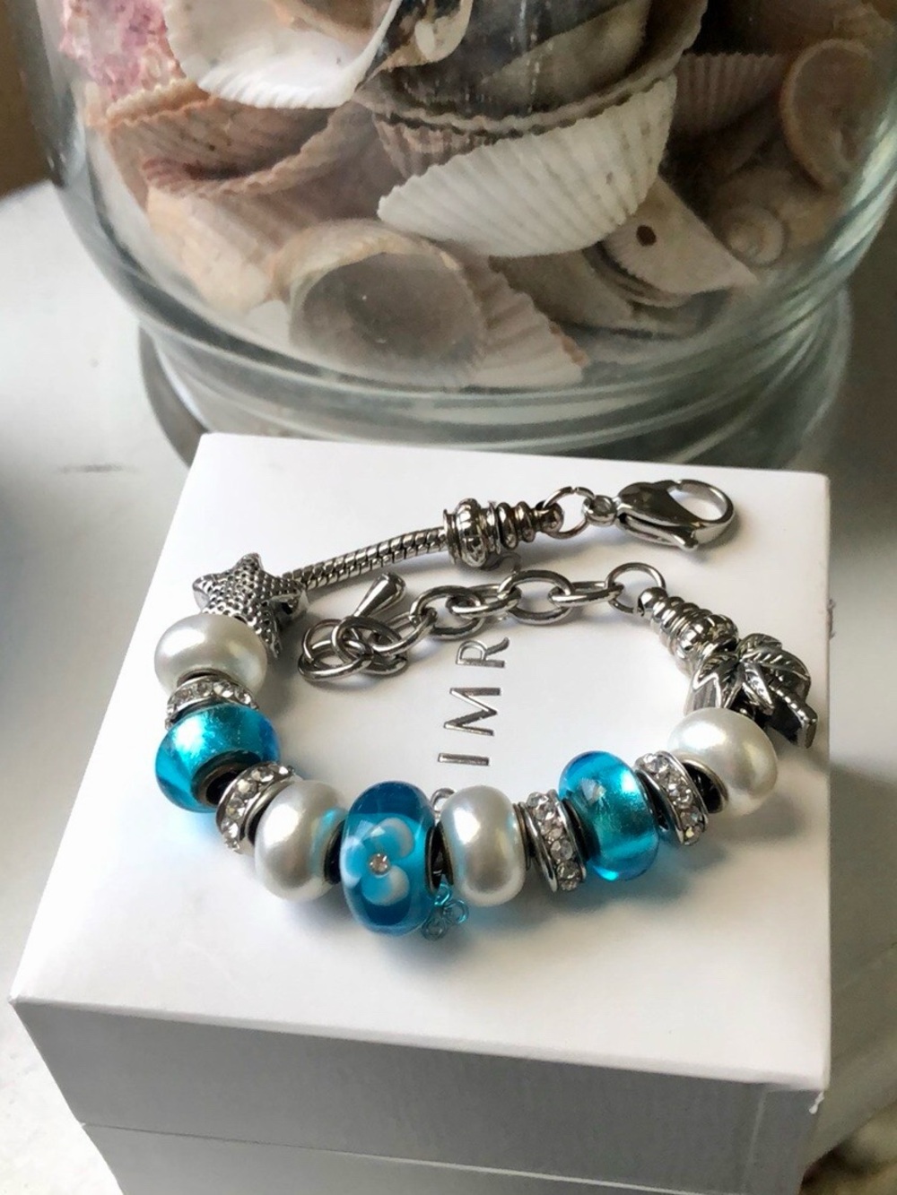Turquoise and Pearl bracelet